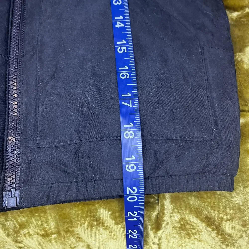 Abercrombie Kids Full Zip Vest Boys 7/8 Puffer Wind Water Resistant‎ Preppy Y2K